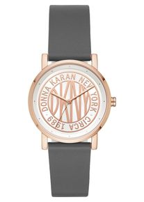 DKNY, Damen Uhr, Rosegold / Grau