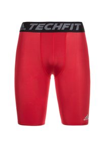 adidas Performance, Herren Trainingstight 'TechFit Base', Rot / Schwarz