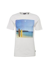 Only & Sons Only & Sons, Herren T-Shirt 'onsVANCE BLURRY PRINT SS TEE EXP', Blau / Wei&szlig;