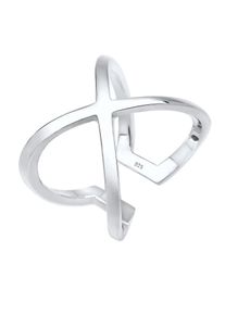 Elli, Damen Ring 'Kreuz', Silber