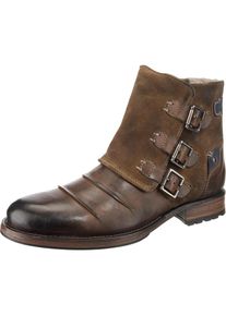 Tom Tailor, Herren Biker Boots, Braun