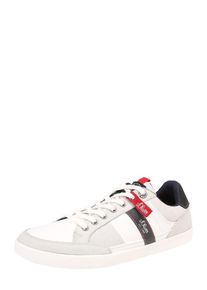 s.Oliver RED LABEL, Herren Sneaker, Grau / Wei&szlig;