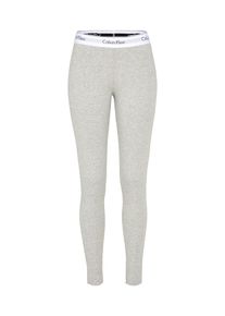 Calvin Klein Underwear, Damen Homewear-Hose mit Logo-Bund, Graumeliert