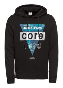 Jack & Jones JACK & JONES, Herren Kapuzenpullover 'JCOSOLO', Schwarz