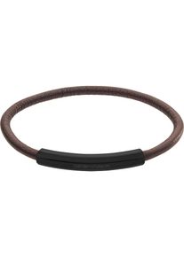 Emporio Armani, Herren Armband, Braun / Schwarz
