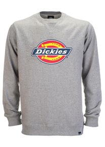 Dickies, Herren Sweatshirt 'Harrison', Dunkelblau / Gelb / Graumeliert / Hellrot / Wei&szlig;