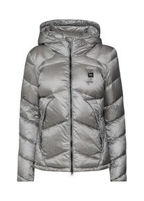 Blauer.USA, Damen Jacke 'GIUBBINI CORTI IMBOTTITO PIUMA', Silbergrau