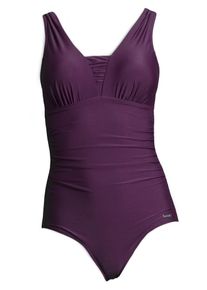 Lascana, Damen Badeanzug, Brombeer