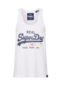 Superdry, Damen Tanktop 'Sequin Pop Entry Vest', Marine / Apricot / Pink / Wei&szlig;