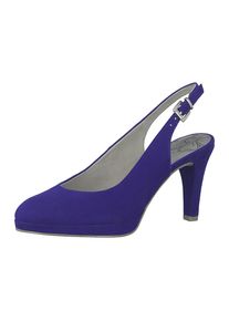 Marco Tozzi, Damen Sling-Pumps, Indigo