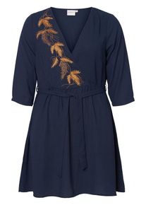 JUNAROSE, Damen Kleid, Navy / Gold