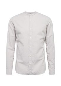 Jack & Jones JACK & JONES, Herren Hemd 'JJESUMMER BAND SHIRT L/S NOOS', Offwhite