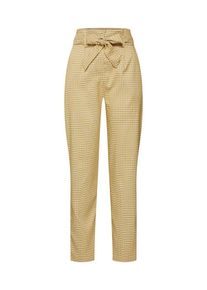 Vila, Damen Bundfaltenhose 'FAYLINN', Gelb / Schwarz