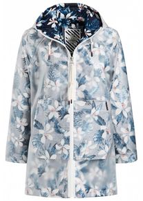 Khujo, Damen Jacke 'Evelyna', Himmelblau / Wei&szlig;