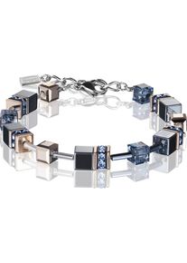 COEUR DE LION, Damen Armband '4015/30-0735', Blau / Silber