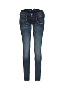 Herrlicher, Damen Jeans 'Pitch Slim Denim Stretch', Blue Denim
