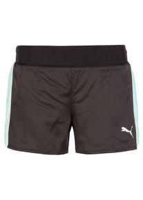 Puma, Damen Laufshorts 'Blast', Hellblau / Schwarz