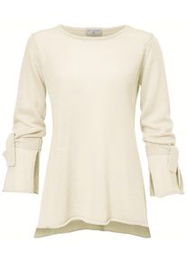 Heine, Damen Pullover, Perlweiß