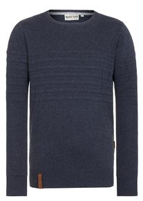 Naketano, Herren Pullover 'Schmiergelvampir', Blaumeliert