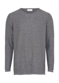 Nowadays, Herren Strickpullover 'The Reverse Crew', Dunkelgrau