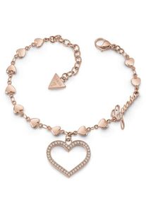Guess, Damen ARMBAND 'SHINE ON ME', Rosegold