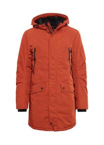 Tom Tailor, Herren Parka, Orangerot
