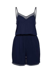Véro Moda VERO MODA, Damen Jumpsuit, Dunkelblau / Weiß