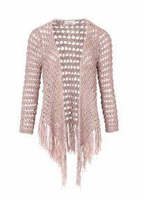 Heine, Damen Strickjacke, Altrosa