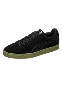 Puma, Herren Sneaker 'Suede Classic Badge Flip EM', Oliv / Schwarz