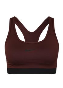 Nike, Damen Sport-BH 'CLASSIC PAD', Weinrot / Schwarz