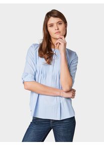 Tom Tailor, Damen Bluse, Hellblau