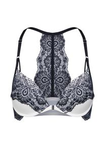 Hunkemöller Hunkemöller, Damen BH 'Delaney', Schwarz / Weiß