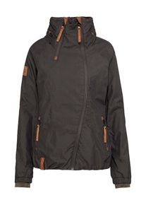 Naketano, Damen Casual Herbstjacke, Braun / Schwarz