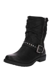 MTNG, Damen Stiefel 'FAUSTA', Schwarz / Silber