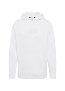 Tommy Jeans, Herren Sweatshirt 'TJM FLEECE EMBROIDERED HOODIE', Wei&szlig;