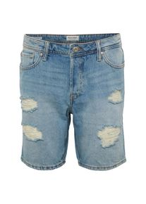 Jack & Jones JACK & JONES, Herren Jeans Shorts 'JJIRICK SHORTS DENIM CAMP', Blue Denim