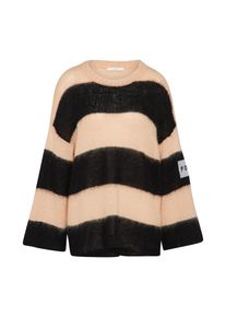 POSTYR, Damen Pullover 'POSTHALIA KNIT', Champagner / Schwarz