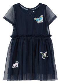 name it, Mädchen Tüll Kleid, Blau
