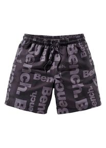 Bench, Herren Badeshorts, lange Form, Aubergine