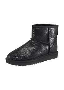 UGG Australia UGG, Damen Winterboots 'Classic Mini Glitzy', Schwarz