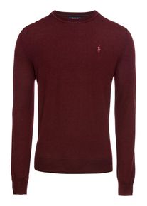 Polo Ralph Lauren, Herren Pullover 'LS SF CN PP-LONG SLEEVE-SWEATER', Weinrot