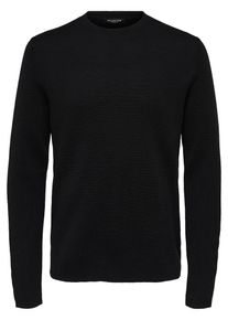 Selected Homme, Herren Strickpullover, Schwarz
