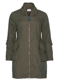 sheego Casual, Damen Outdoorjacke, Khaki