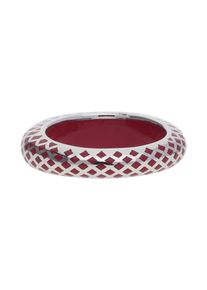 Esprit, Damen Fingerring 925 Silber Silber/Pink Lattice ESRG91919B, Rot / Silber