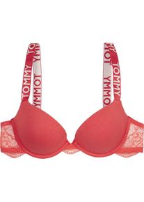 Tommy Hilfiger Underwear, Damen BH, Rot / Weiß