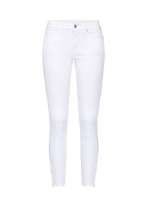 Véro Moda VERO MODA, Damen Jeans 'VMHOT SEVEN MR SLIM ANK ZIP PANTS COLOR', Weiß