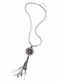 J. JAYZ, Damen Kette, Schwarz / Silber