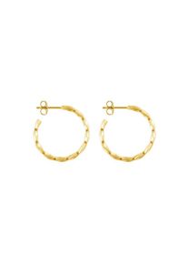 ID fine, Damen 'Unicorn Hoop' Ohrringe, Gold
