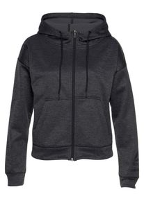 Reebok, Damen Trainingsjacke, Schwarz