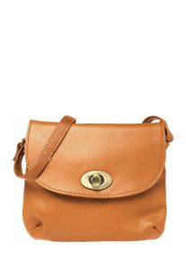 ABOUT YOU, Damen Ledertasche 'Paulina', Cognac